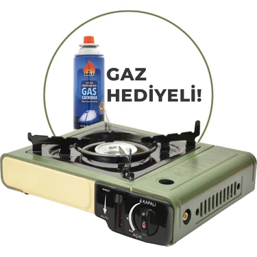 Fischer Tekli Portatif Çantalı Kamp Ocağı Stop