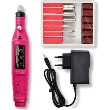 Nail Master Tırnak Törpü Seti Elektrikli Manikür Pedikür Protez Tırnak Ayak ve Tırnak Mantar