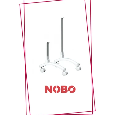 NOBO FS40 Tekerlekli Ayak | Panel Isıtıcı Uyumlu, Hızlı Montaj, Seyyar Kullanım Aparatı (40
