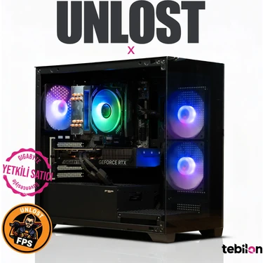 Tebilon UNLOST X-Amd Ryzen 7600-GIGABYTE  B840M H-GIGABYTE GeForce RTX 5070 12GB-16GB-1TB Ssd-Oem