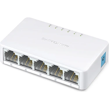 Mercusys MS105 5PORT 10/100 YÖNETİLEMEZ