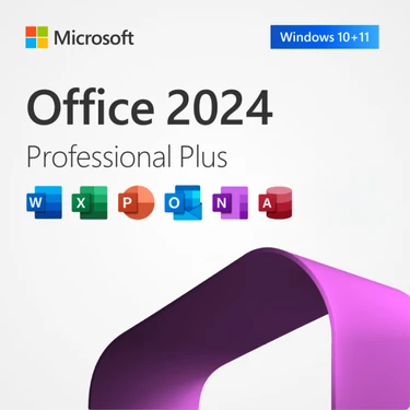 Microsoft Office 2024 Pro Plus Dijital Lisans Anahtarı Türkçe Süresiz Kullanım ve CE