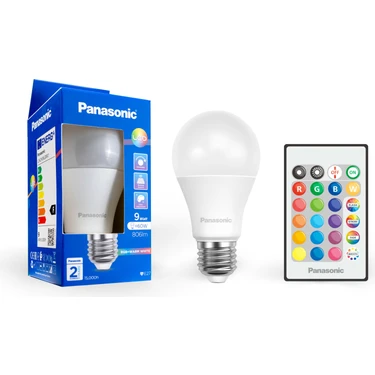 Panasonic Uzaktan Kumandalı Rgb E27 Akıllı LED