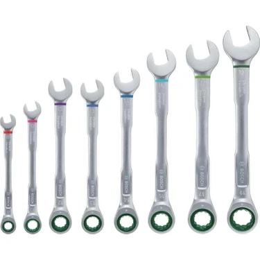 BOSCH CIRCIRLI KOMBİNE ANAHTAR SETİ 8 PARÇA