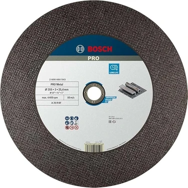 Bosch 355x25.4x2.8 Metal Kesme