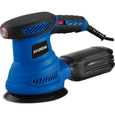 Hyundai HSO300 300 W Eksantrik Zımpara 125 mm 300 Kum Güçlü Performans ile Yüksek