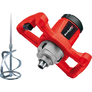 Einhell Boya ve Harç Mikseri TC-MX 1200 E (1.200 W, 680 rpm, kompakt 1 vitesli makine, yoğun