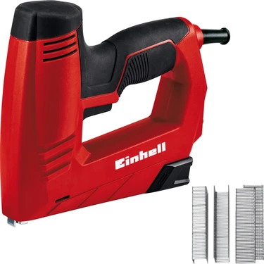 Einhell Elektrikli Zımba TC-EN 20 E (Tip 53 zımba teli, Tip 47 çivi için, elektronik darbe gücü