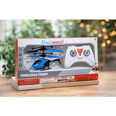 El Sensörlü Helikopter Uzaktan Kumandalı Şarjlı Drone 20 cm Karışıkrenk (Sarı Yeşil