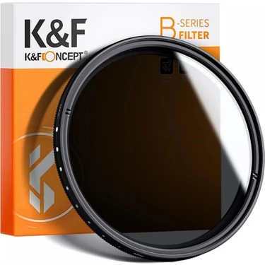 K&F Concept 82MM ND2-ND400 9 Stop Değişken Nd