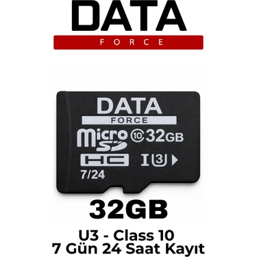 Dataforce 32GB U3 Hafıza Kartı | Kamera, Telefon ve Dvr