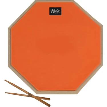 Midex DD-1012-C Bateri Davul Çalışma Pedi 12 Inç Drum Practice
