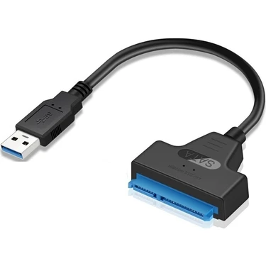 Alfais 4469 USB 3.0 2.5 Inç USB Sata Çevirici Dönüştürücü HDD Hard Disk Kablosu Yüksek Hız