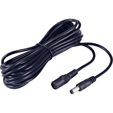Alfais 4383 Dc Adaptör Uzatma Kablosu 2 Metre 5.5mm x 2.1mm Dişi