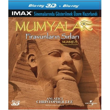 Mummies Secrets Of The Pharaohs 3D (Mumya: Firavunların Sırları 3 Boyutlu) (Blu-Ray