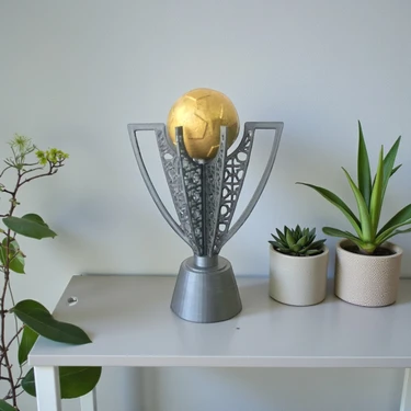 FIGURİFY Türkiye Ligi Şampiyonluk Kupası – İsim Yazılabilir Futbol Ödül