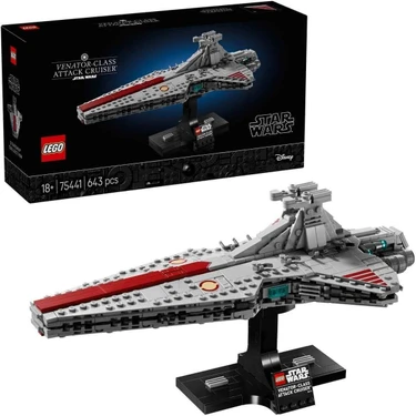75441 LEGO Star Wars Venator-Class Attack Cruiser 643 Parça +18