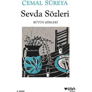 Can Yayınları Sevda Sözleri: Bütün Şiirleri - Cemal Süreya Ciltsiz 376