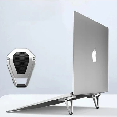 Hype Store Coofbe Mini Laptop Standı Masaüstü Laptop Tutucu Laptop Standı Portatif Yapışkanlı