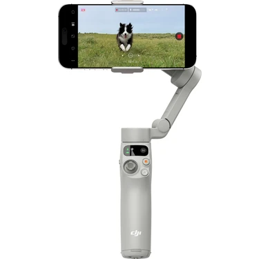 DJI OSMO MOBILE 7 Hafif Taşınabilir Profesyonel Kullanım İçin Siyah - Gri Renkli