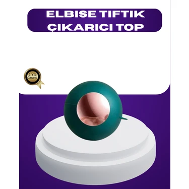 Renklime Elbise Tiftik Çıkarıcı Top – Yeniden Kullanılabilir ve