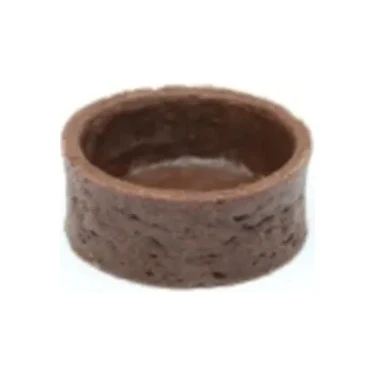 Abbafood 1114-CHEF'S Atelier Çikolatalı Mini Yuvarlak Tereyağlı Artizan Tartolet (Tart Tabanı) 37 x