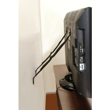 Usin LCD LED Tv Askısı Dolap Gardırop Büfe Kitaplık Sabitleme Bebek Çoçuk Koruma Deprem Güvenlik