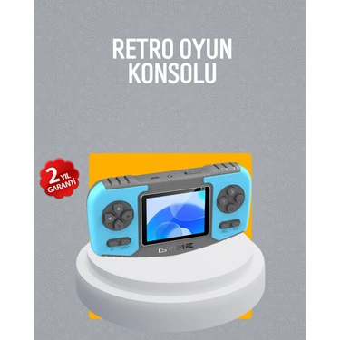 AyrStore Mini Arcade Oyun Konsolu Hafif Taşınabilir Çocuk