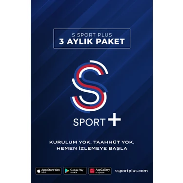 S Sport Plus 3 Aylık
