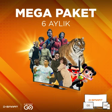 D-Smart Go Mega 6 Aylık Dijital Abonelik