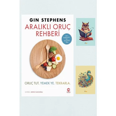 Nova Kitap Aralıklı Oruç Rehberi Oruç Tut. Yemek Ye. Tekrarla - Gin Stephens 9786258489255 Not