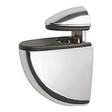 Eym Pelikan Cam Raf Tutucu Etejer Parlak Krom Metal