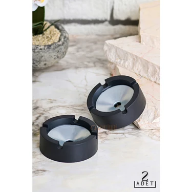 2 Adet Yedek Küllük Kapağı – Cam Küllük ve Kavanoz Uyumlu 7.5 cm
