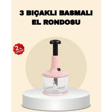 Mestore Basmalı Manuel Rondo Hızlı ve Zahmetsiz