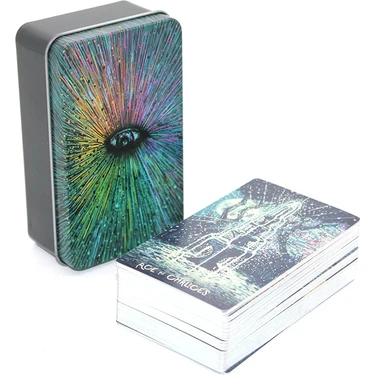 Metal Kutulu Tarot Kartı