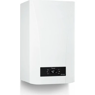 Baymak Duotec Compact Premix 30 kW Düşük Yakıt Tüketimi ve Kompakt Tasarımlı Hermetik Yoğuşmalı