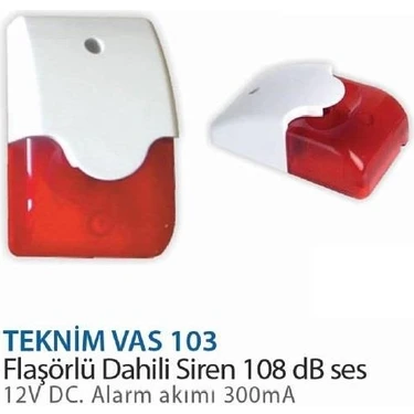 Teknim Vas 103 Flaşörlü Dahili