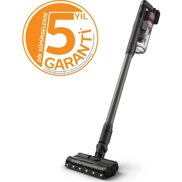 Philips 6000 Serisi Kablosuz Dikey Süpürge, PowerCyclone 11, 64 Dakika Kullanım Süresi,