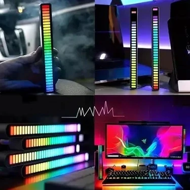 Norino Rgb Sese Duyarlı Taşınabilir Ekolayzer LED