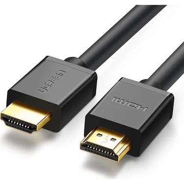 UGREEN UHD 4K Yüksek Hızlı Ethernet ve HDMI Kablosu, 1 Metre,