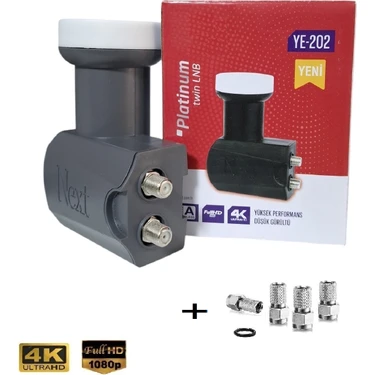 Next Ikili 2 Li Next Platinum Lnb 3D 4K Ye 202 + 4 Contalı Konnektör ( Yeni Seri