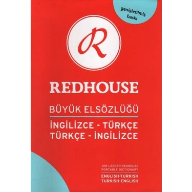Redhouse Büyük El Sözlüğü Ingilizce Türkçe Türkçe Ingilizce