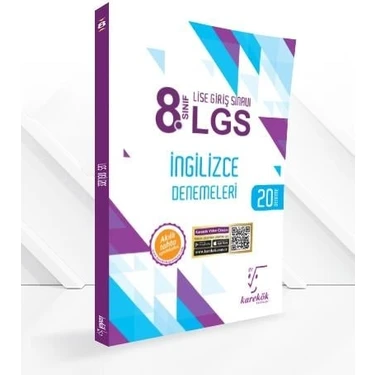 Karekök Yayıncılık Karekök Yayınları 8. Sınıf LGS İngilizce 20