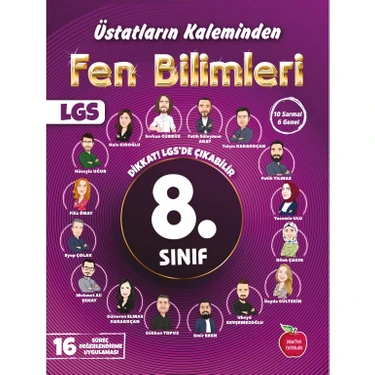 YDS Publishing Newton Yayınları 8.sınıf Üstatların Kaleminden Branş Denemesi Fen Bilimleri Lgs