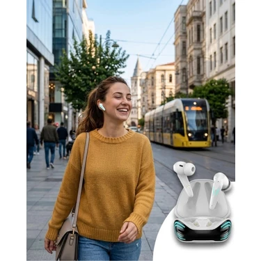Twin Store Bluetooth Kulaklığı Kablosuz Kulaklık Iphone 11 Iphone 13 S23 Redmi Note 12