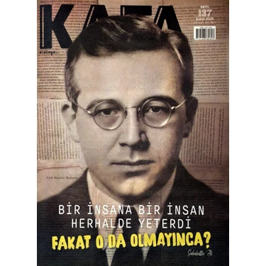 Kafa Dergi 137. Sayı Şubat 2026 Türkçe Yayın Türkiye Menşeli Normal Boy