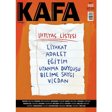 Kafa Dergisi Yıllık