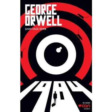Can Yayınları 1984 – George Orwell, 352 Sayfa Ciltsiz Distopik Roman, Totaliter Düzen ve