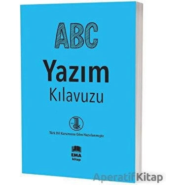 Ema Kitap Yazım-Imla Kılavuzu Kolektif Yazar 2022 Eğitim Düzeyi İçin Özel