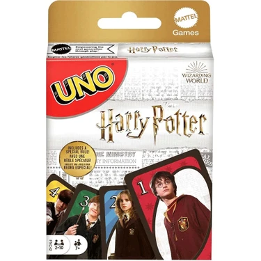 UNO Harry Potter Kart Oyunu İkonik Karakterler Özel Aksiyon Kartları Stratejik Çok